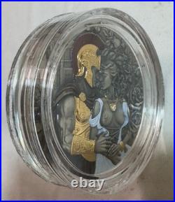 2026 Ares & Aphrodite 2 Oz Silver Antique Coin Power Of Love