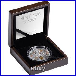 2026 Cameroon 2 oz Silver Antiqued The Nine Muses Erato and Polyhymnia