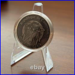 2026 Cameroon Black Widow Creatures of Nocturne 1oz Silver Coin AF