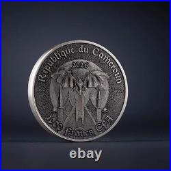 2026 Cameroon Black Widow Creatures of Nocturne 1oz Silver Coin AF