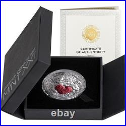 2026 Cameroon Eternal Love Celestial Beauty 1 oz Antique finish Silver Coin