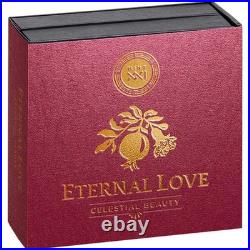 2026 Cameroon Eternal Love Celestial Beauty 1 oz Antique finish Silver Coin
