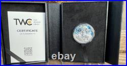 2026 Ghana Pilot Memento Mori 1 oz Antique finish Silver Coin