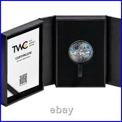 2026 Ghana Pilot Memento Mori 1 oz Antique finish Silver Coin