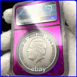 2026 Niue Aussie Sausage Sizzle Fine Silver Coin MS70 Antiqued Colorized 1 of 50
