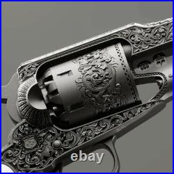 2026 Spectres Ulysses S. Grant's Revolver 2 oz Silver Antiqued Shaped Coin withBox