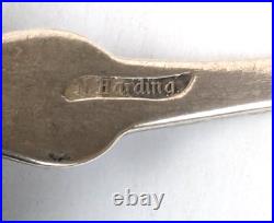 3 Large Antique COIN SILVER Boston 1830s Spoons J B Jones, N Harding 9 & 7 Lot