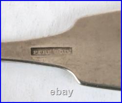 3 Large Antique COIN SILVER Boston 1830s Spoons J B Jones, N Harding 9 & 7 Lot