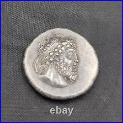 3rd-4th Century Ancient Greek Roman Empire Silver Soild Coin Antique Silver Coin