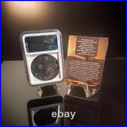 7k Metals 2022 Legacy of the Pharaohs 3oz 999 Antiqued Silver NGC MS70 Only 2022