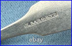 90 Coin Silver Scrap or Not 11 Teaspoons Different Makers All Damaged 159 Gr