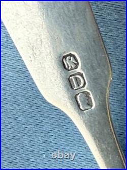 90 Coin Silver Scrap or Not 11 Teaspoons Different Makers All Damaged 159 Gr