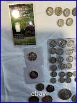 90% Pure Silver Coin Collection Rare Antique Old Collectible Money
