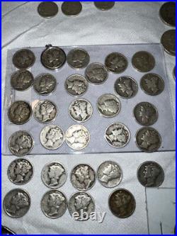 90% Pure Silver Coin Collection Rare Antique Old Collectible Money