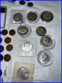 90% Pure Silver Coin Collection Rare Antique Old Collectible Money