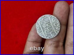 925 Sterling Silver Mughal Style Coin Antique Handcrafted Historical Collectible
