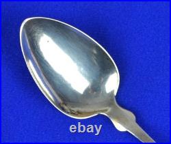 A. DUNYON COIN SILVER SPOONS (4) PORTLAND ME. RETAILER c1860 5 3/4 49 G