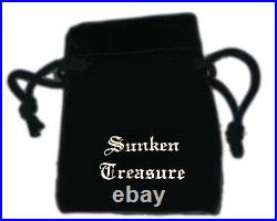 ATOCHA Pendant 8 Reale Coin Seahorse 925 Sterling Treasure Shipwreck Jewelry