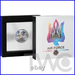 Air Force Guardians of Freedom 2 oz Antique finish Silver Coin CFA Cameroon 2025