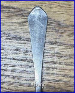 American Coin Silver Coffee Spoon William Cleveland Norwich Ct 18th Century Mono