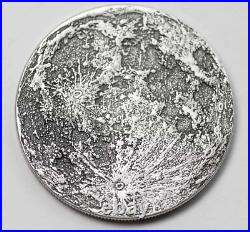 American Gods Moon Shadow's Liberty Head 1 oz. 999 Silver Antiqued Coin WithOMP