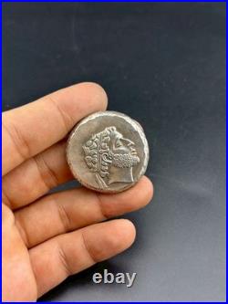 Ancient Greek Silver Coin 3rd-4th Century Empire