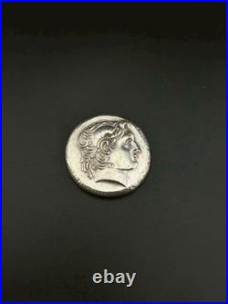 Ancient Greek Silver Coin 3rd-4th Century Empire