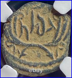 Ancient Petra Nabataean Kingdom 70AD-106AD NGC Genuine Rabbel & Gamilat Nabataea
