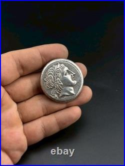 Ancient Roman Greek Silver Coin Rare Unique Empire