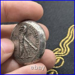 Ancient Roman Legionary Eagle Large Coin