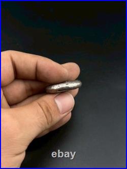 Ancient Roman Unique Greek Silver Coin Roman King Face