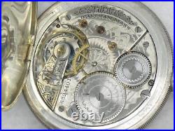 Antique 16s 1888 Waltham Coin Silver 15 Jewel Grade 28 Pocketwatch, Serviced
