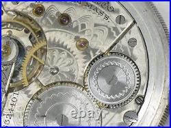 Antique 16s 1888 Waltham Coin Silver 15 Jewel Grade 28 Pocketwatch, Serviced