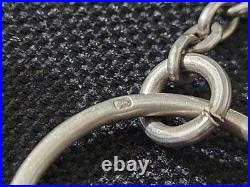 Antique 1908 Birmingham Sterling Silver Coin Purse Charles Lyster & Son, 100g