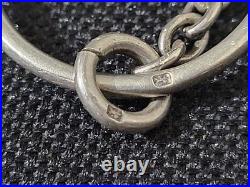 Antique 1908 Birmingham Sterling Silver Coin Purse Charles Lyster & Son, 100g