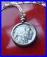 Antique-1937-USA-Buffalo-Nickel-COIN-Pendant-on-a-28-Sterling-Silver-Chain-01-qffi