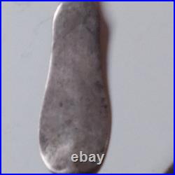 Antique Coin Silver Spoon E. KINSEY Rare