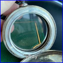 Antique Dueber 18S 4 Ounce Coin Silver Open Face Pocket Watch Case
