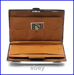 Antique Edwardian sterling silver ladies coin purse Beautiful engraved purse