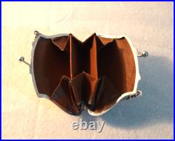 Antique George V Silver Coin Purse Chester 1919 44gm