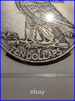 Antique Liberty Indian Head 10 Dollar Coin 1907
