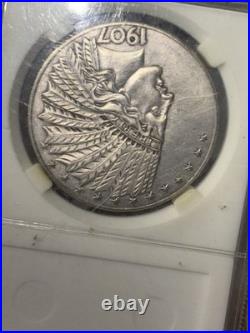 Antique Liberty Indian Head 10 Dollar Coin 1907