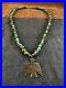 Antique-Navajo-Pound-Coin-Turquoise-Beads-Necklace-Silver-Thunderbird-Pendant-01-av