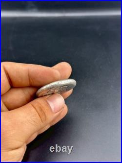 Antique Roman Empire Silver Coin King Face Roman Rare