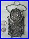 Antique-STERLING-Silver-Chatelaine-HUNTING-SCENE-8-Tassel-Chain-Mail-Coin-Purse-01-cww