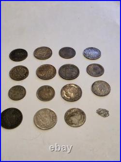 Antique Silver Coins Lot