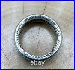 Antique U. S. 90% Silver Morgan Dollar Coin Ring Band NEW