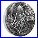 Australia-2017-Tuvalu-Norse-Goddesses-Hel-2oz-Silver-Antiqued-High-Relief-Coin-01-fyt