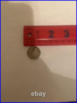 Authentic Ancient Greek Bronze Attica Owl Tetradrachm Coin in Good Condition