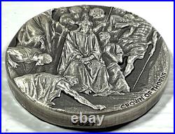 Biblical Series Crown Of Thorns 2019 $2 Niue 2 oz Silver Coin #827/1499 Box&COA
